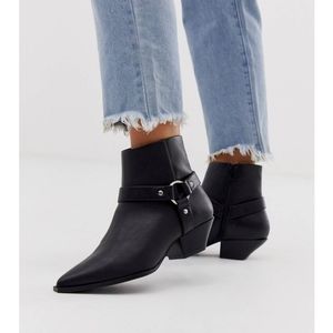Asos Western Ankle Boots